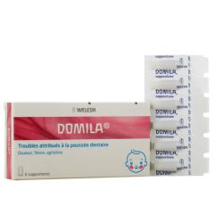 Domila Suppositoires Poussés dentaire