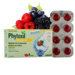Phytoxil gorge irritée 16 past fruits rouges