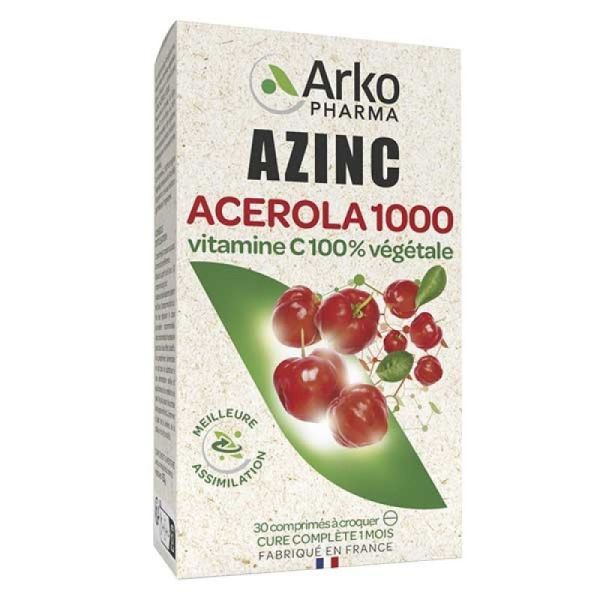 Acerola    1000 Cpr Croq Bt 30