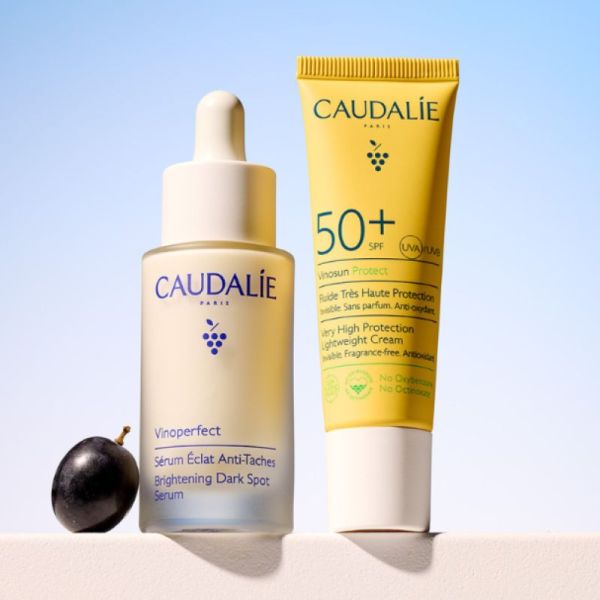 Coffret Vinoperfect Sér éclat anti-taches+Vinosun protect fluide SPF 50 OFFERT