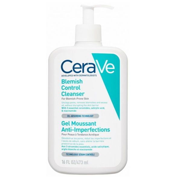 CeraVe gel moussant anti-imperfection 473 ml