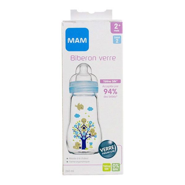 Mam Bib Verre Deb 2 Vert  260Ml