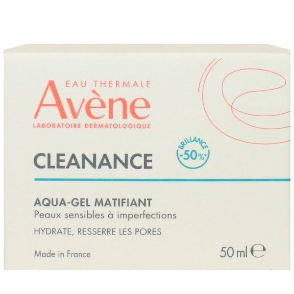 Avène Cleanance aqua gel matifiant 50 ml