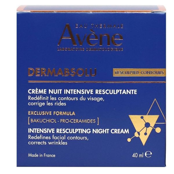 Avène Dermabsolu crème de nuit intensive rescultante 40 ml