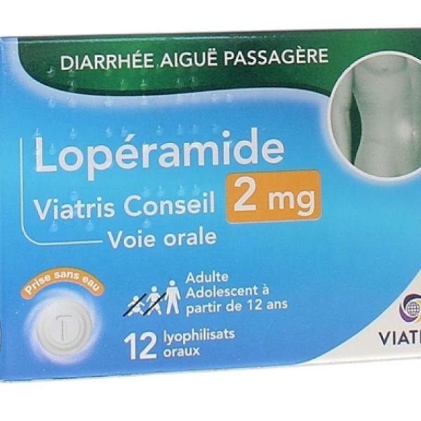 Loperamide Vts Conseil 2Mg Lyoc 12