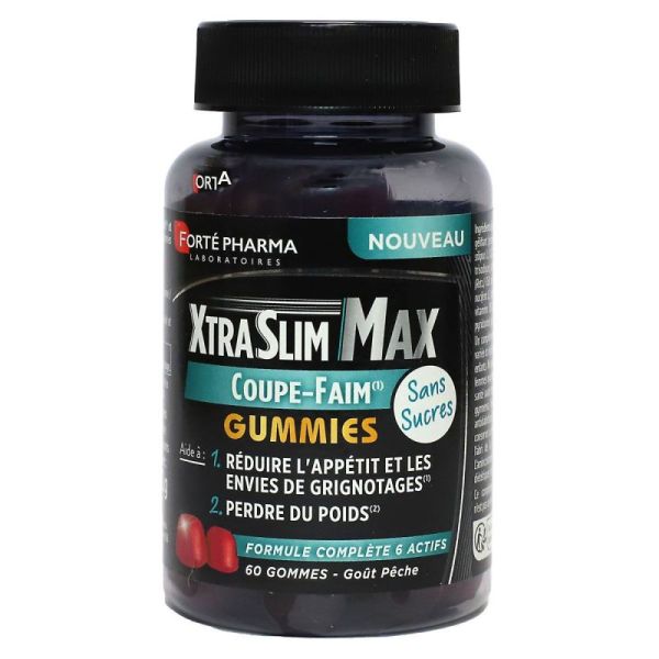 Xtra Slim Max Coupe Faim Gummie 60