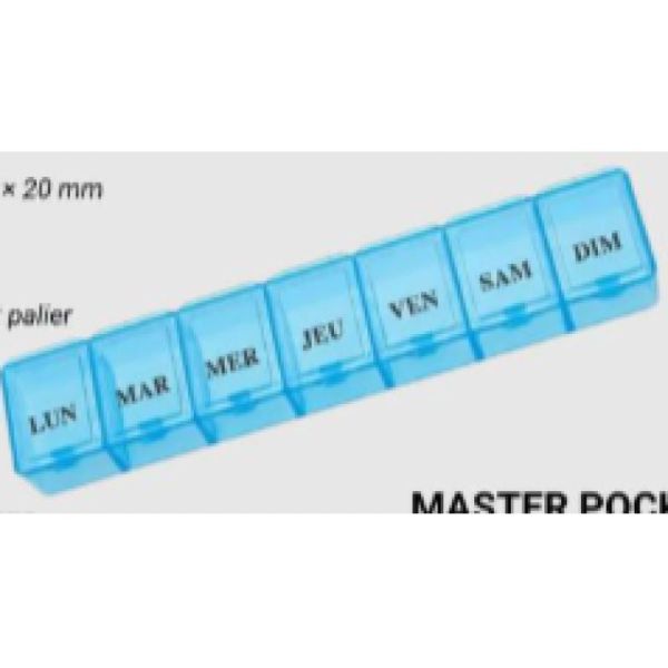 pilulier hebdomadaire 1 cases