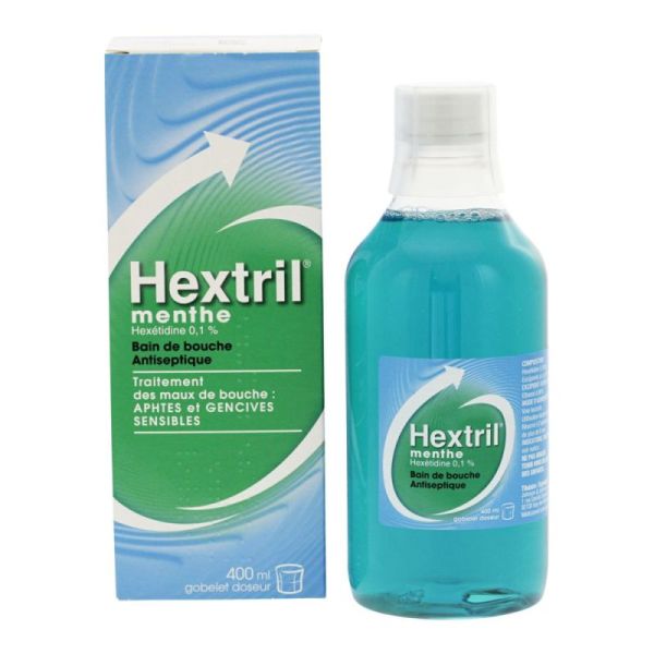 Hextril Bain de Bouche Antiseptique 400ml