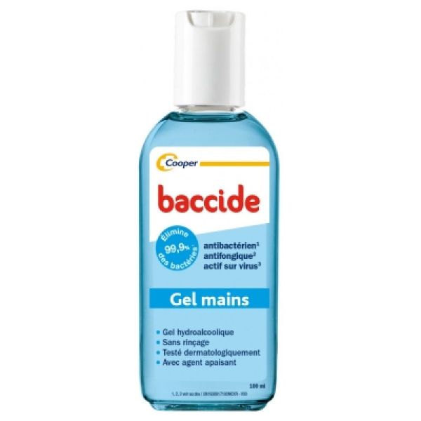 Baccide Gel Main S/Rinc Bleu 50Ml