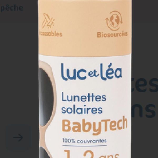 Lunettes solaires 1 - 3 ans cat 4