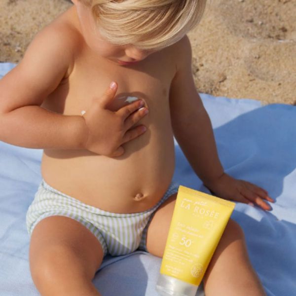 Lait solaire SFP50+   visage et corps pour bébé et enfants 125mL