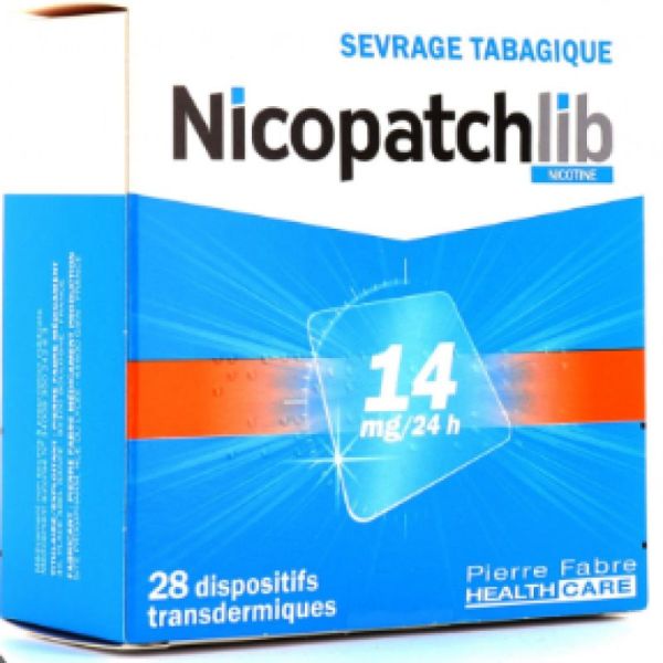 Nicopatchlib 14Mg/24H Disp Tr B/28