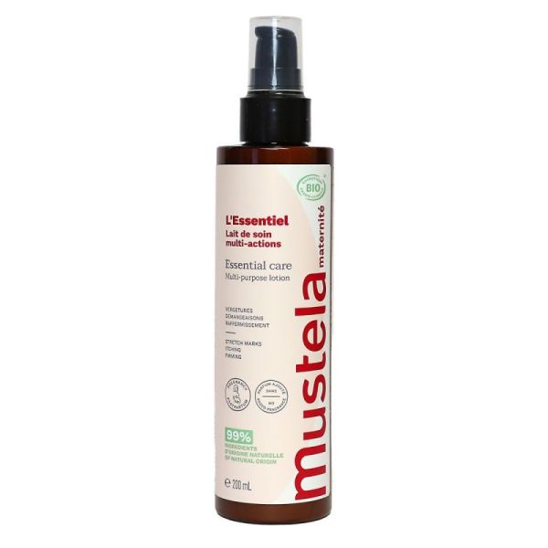L'Essentiel Maternité - Lait de soin certifié BIO Grossesse et Post-partum
