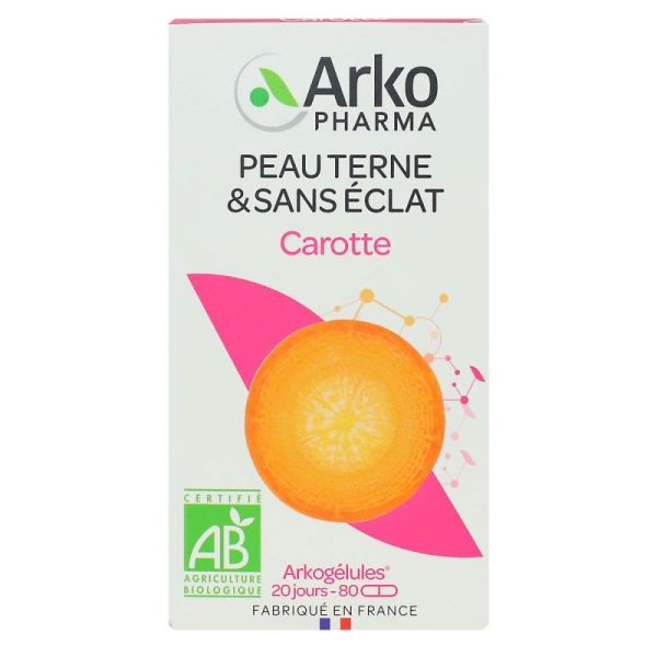 Carotte - Peau terne et sans éclat