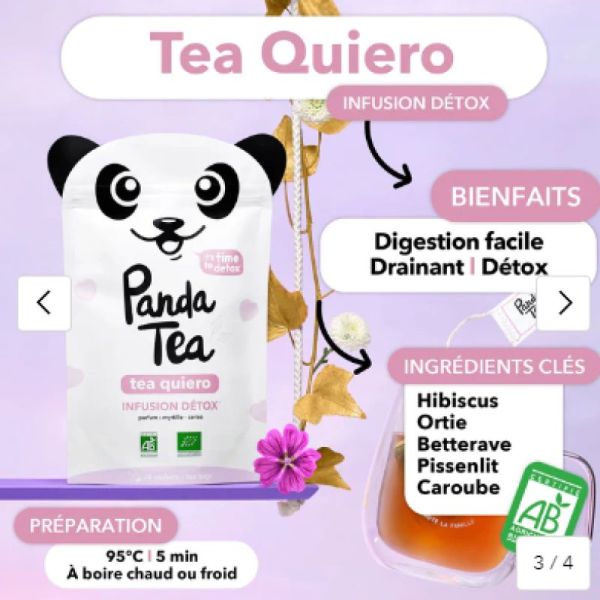 Panda Tea Tea Quiero 28 sachets