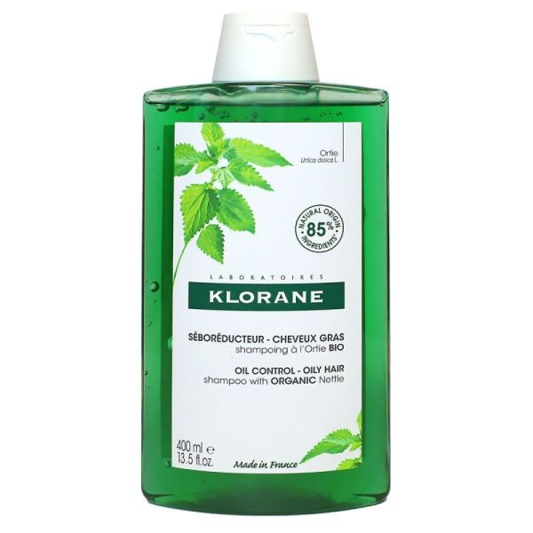 klorane shampoing séboréducteur ortie 400ml