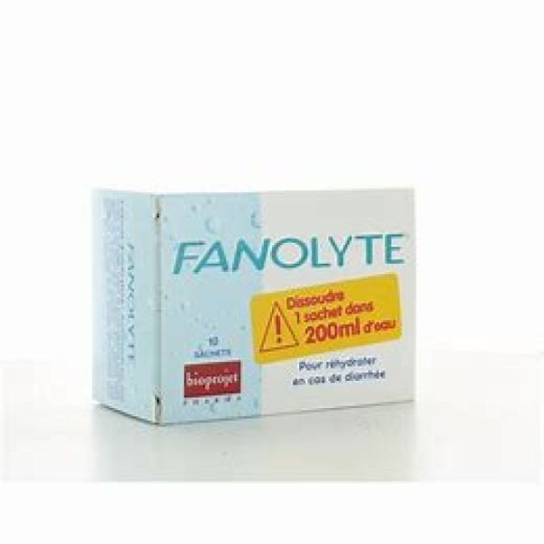 Fanolyte Pdr Réhydrat 10Sach
