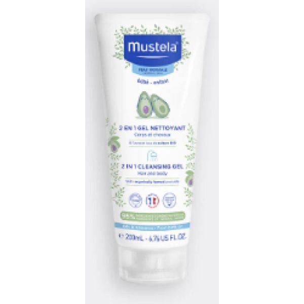 Mustela gel nettoyant 2 en 1