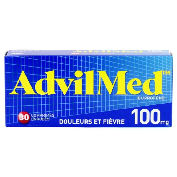 Advil 100Mg Cpr Enrob 30
