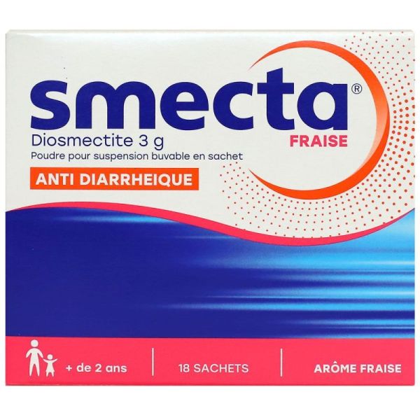 Smecta fraise 18 sachets