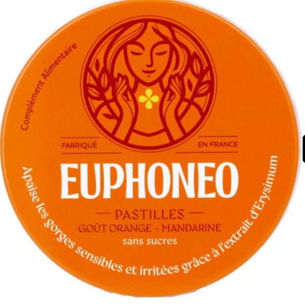 Euphoneo goût orange mandarine 50 gr