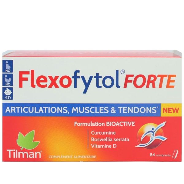 Flexofytol Forte articulations muscles tendons 84 comprimés+8jours offerts