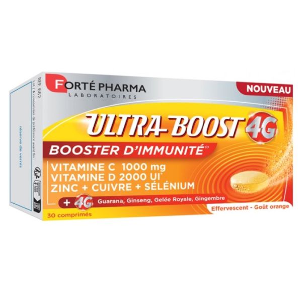 Forte pharma Ultra Boost 4 G booster d'immunité 30 cp