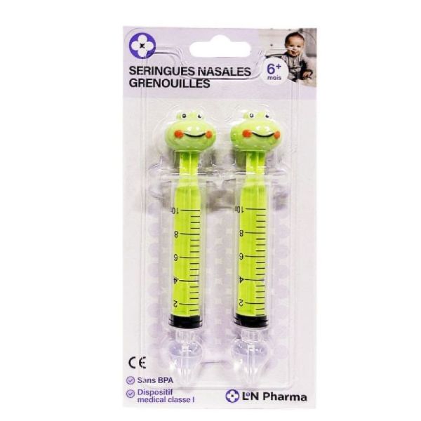 seringues nasales grenouilles