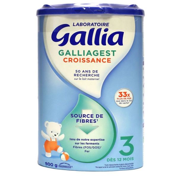 Gallia Galliagest Croissance - 800g - Pharmacie en ligne