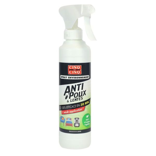CINQ CINQ Anti-poux et lentes spray
