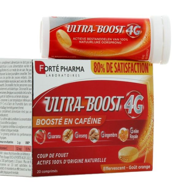 Ultra Boost 4G 10 comprimés effervescents