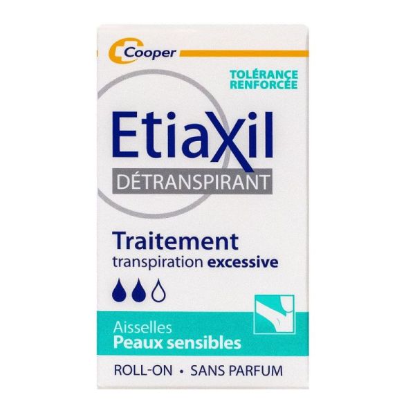 Etiaxil détranspirant aisselle peaux sensibles roll-on