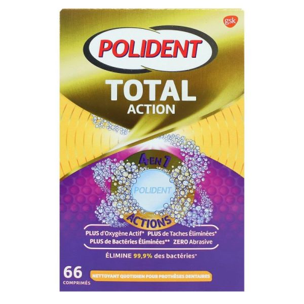 Polident Total Ac Cp Nett /66