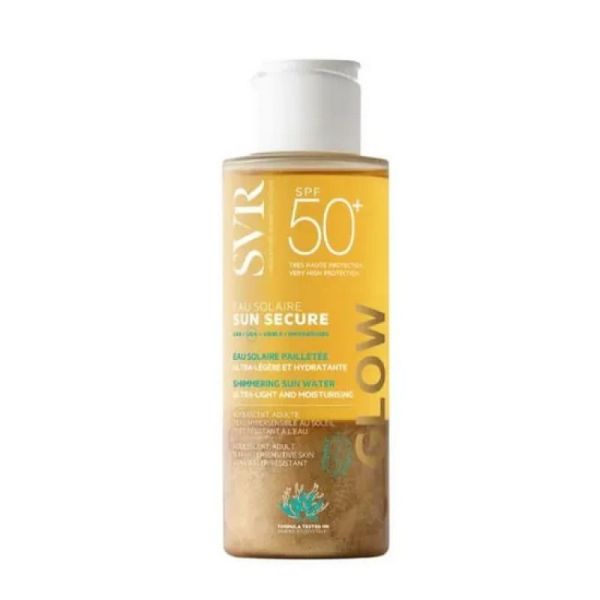 SVR sun secure spf50+ eau solaire glow 100ml
