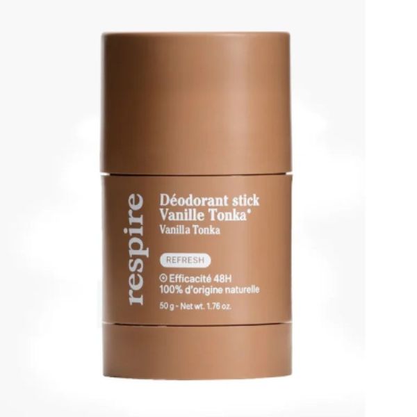 Déodorant stick Vanille Tonka Respire 50g