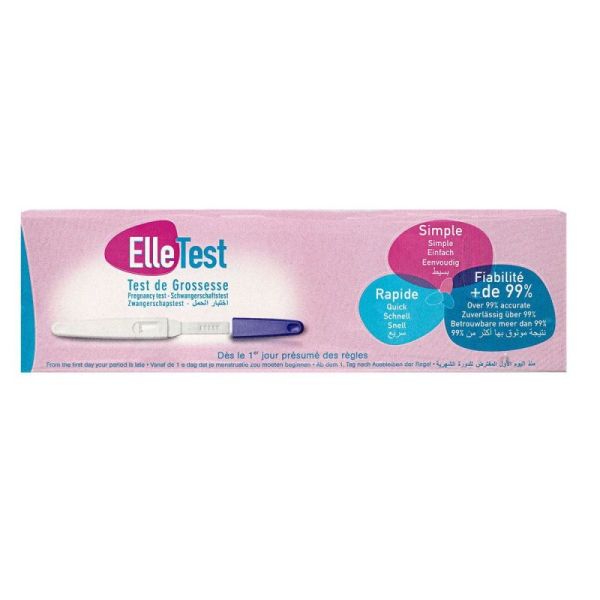 Elle Test 1 Test Grossesse