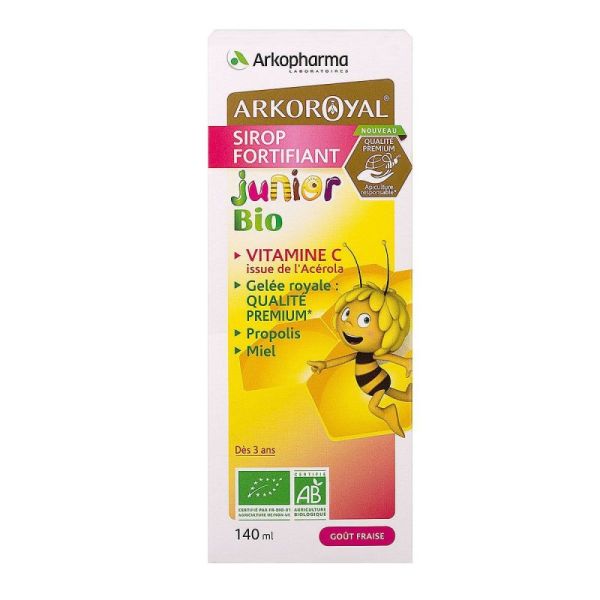 ARKOROYAL SIROP FORT JUNIOR 140 ML