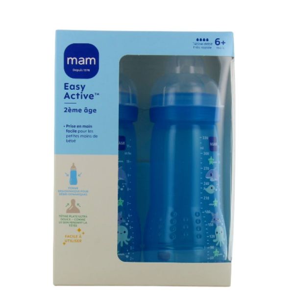 Mam Biberon Garcon X2 Deb X 330Ml