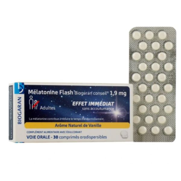 Mélatonine Flash 1.9mg
