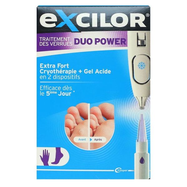 EXCILOR VERRUE DUO POWER