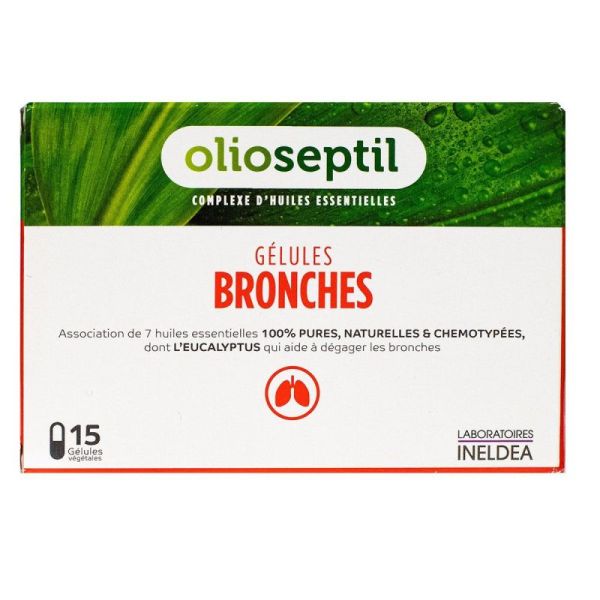 Olioseptil gélules bronches 15 gelules