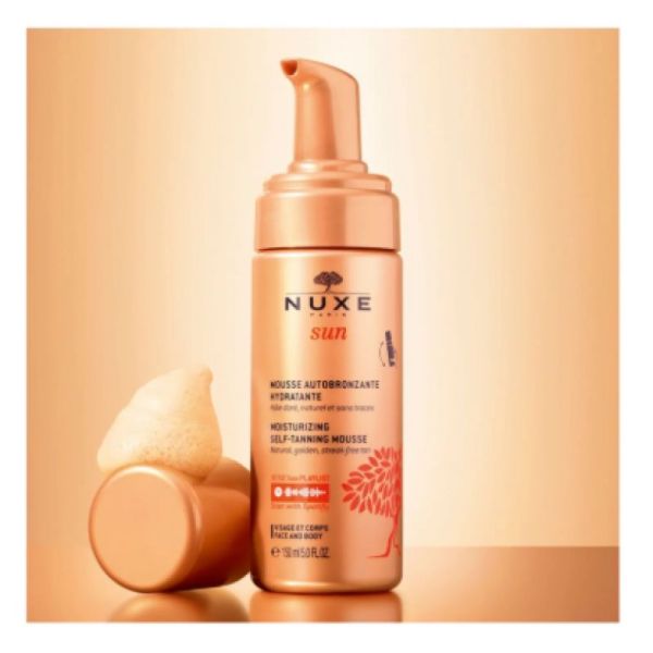 Nuxe SUN Mousse autobronzante hydratatnte 150mL