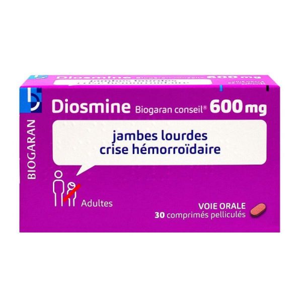 Diosmine Biog 600Mg Cpr     30