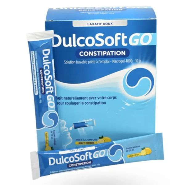 DulcoSoft Go 20 sachets unidoses