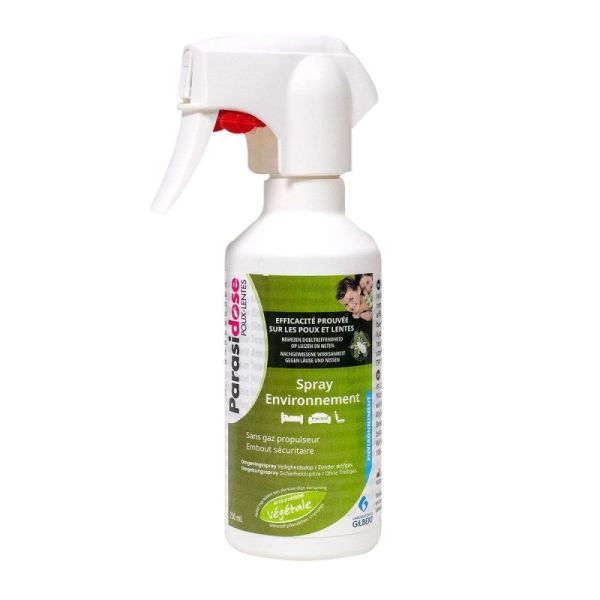 Parasidose Spray environnement poux & lentes 250mL