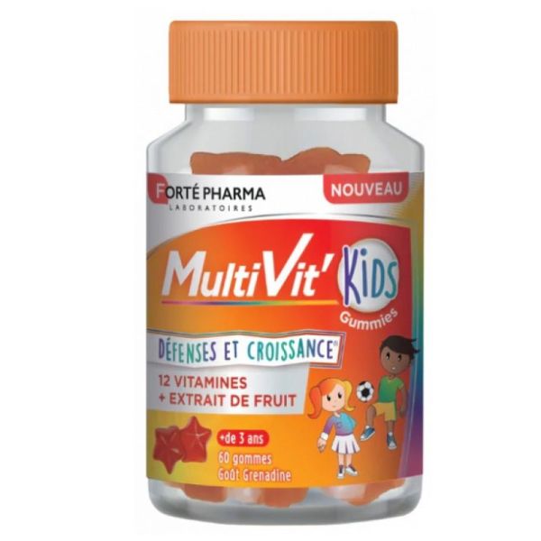 Forte pharma MultiVit' kids 60 gommes