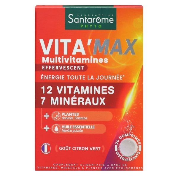 SANTAROME VITA'MAX CPR EFFERV 20