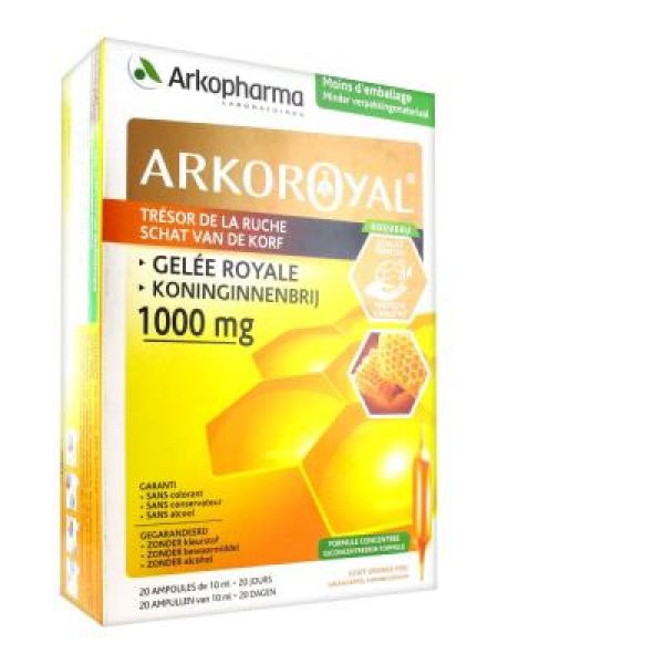 Arkoroyal Gelee Royal 1000Mg Amp20