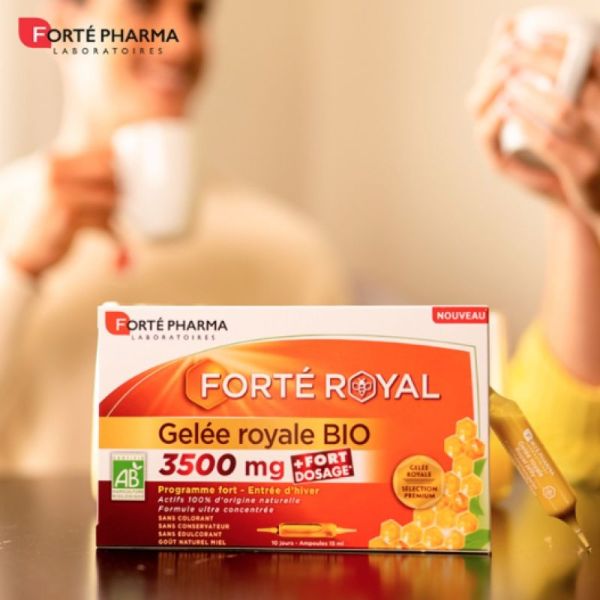 Forté Royal Gelée Royale 3500mg 10 ampoules.