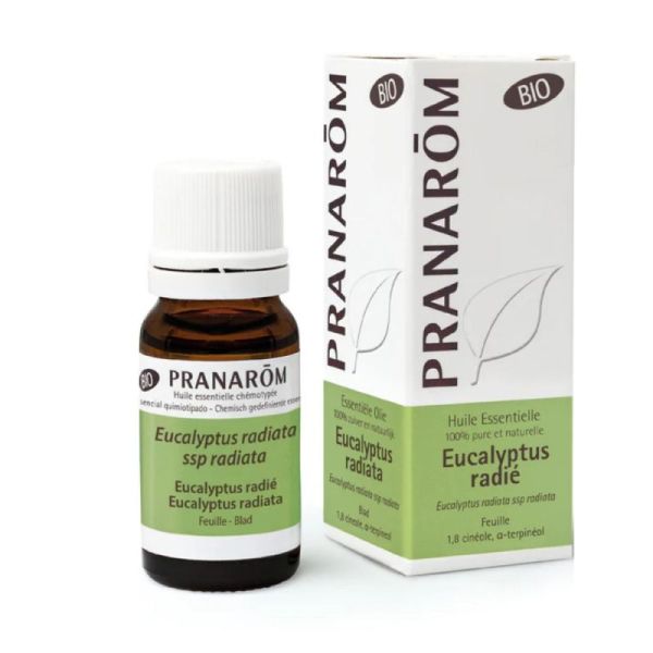 Pranarôm huile essentielle eucalyptus Radié Bio 10ml